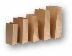 BOLSA DE PAPEL PARA EMPACAR PAQ.