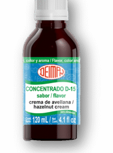 CONCENTRADO DE CREMA DE AVELLANA 120 ML