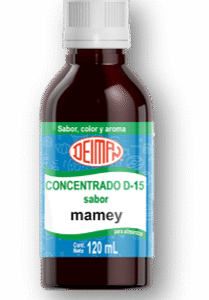 CONCENTRADO DE MAMEY 120 ML.