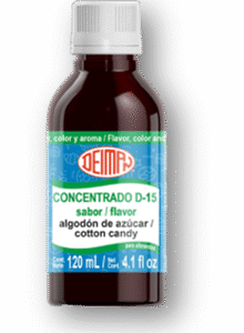 CONCENTRADO DE ALGODON DE AZUCAR 120 ML.