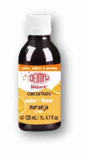 CONCENTRADO NATURA NARANJA 120 ML.