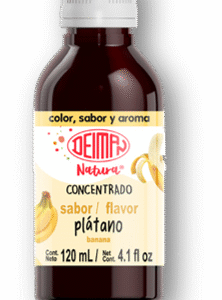 CONCENTRADO NATURA PLATANO 120 ML.
