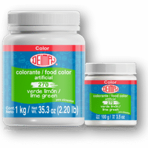 COLORANTE VEGETAL EN POLVO VERDE LIMON