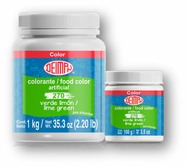 COLORANTE VEGETAL EN POLVO VERDE LIMON