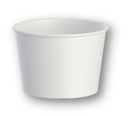 ENVASE DE PAPEL BLANCO 12 OZ